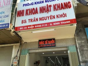 Phòng khám Nhi Khoa Nhật Khang - BS.CKI Trần Nguyên Khôi