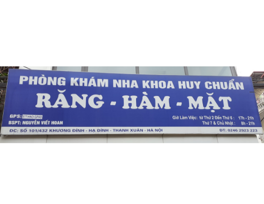 Phòng khám Nha Khoa Huy Chuẩn