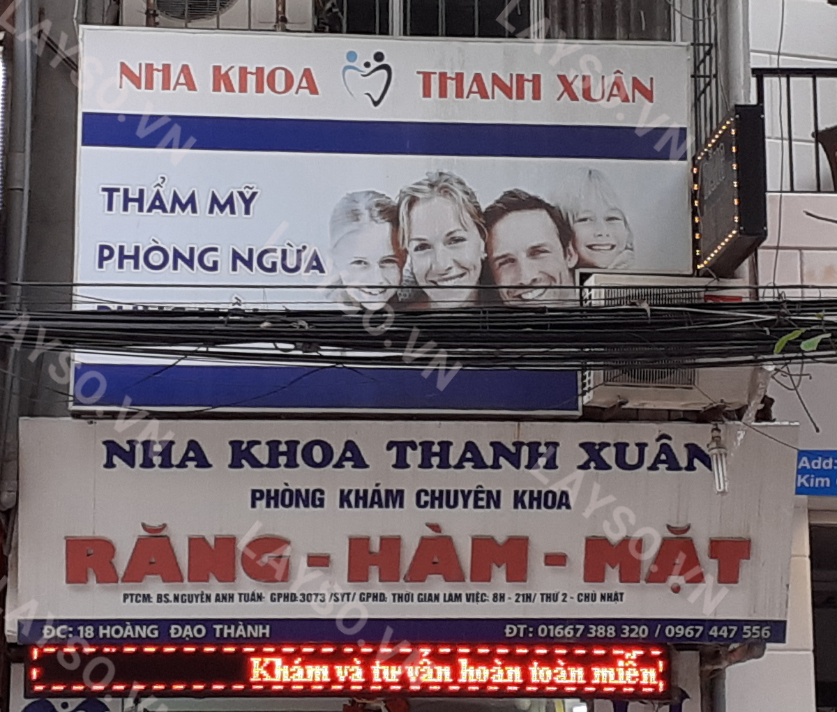 Nha khoa Thanh Xuân - BS.Nguyễn Anh Tuấn