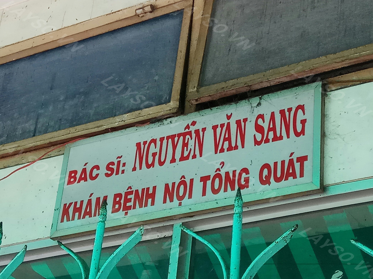 Phòng Khám Nội Tổng Quát - BS. Nguyễn Văn Sang
