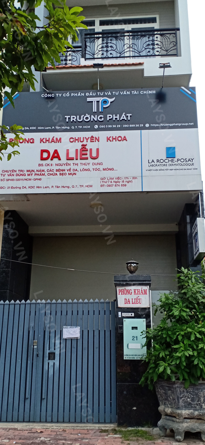 Phòng khám chuyên khoa Da Liễu - BS.CKII Nguyễn Thị Thùy Dung