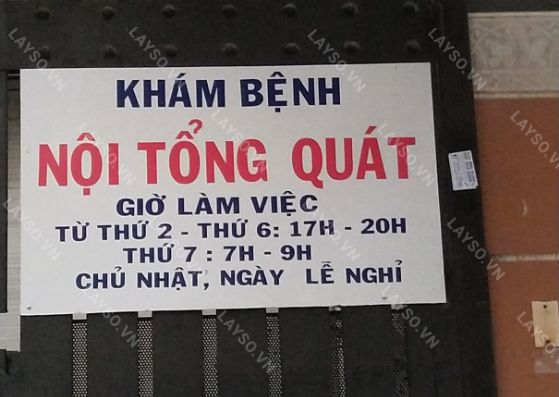 Phòng khám Nội tổng hợp - BS. Đặng Quốc Nghiệp