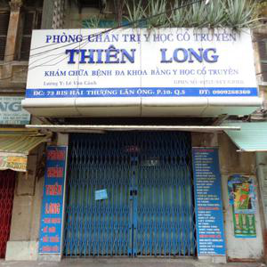Phòng khám Chẩn trị Y học cổ truyền Thiên Long