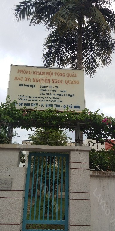 Phòng khám Nội Tổng Quát - BS Nguyễn Ngọc Quang