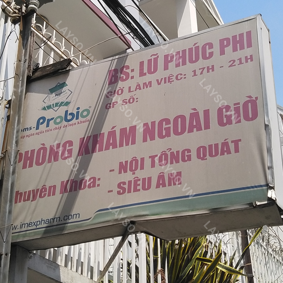 Phòng khám Nội tổng hợp - BS. Lữ Phúc Phi