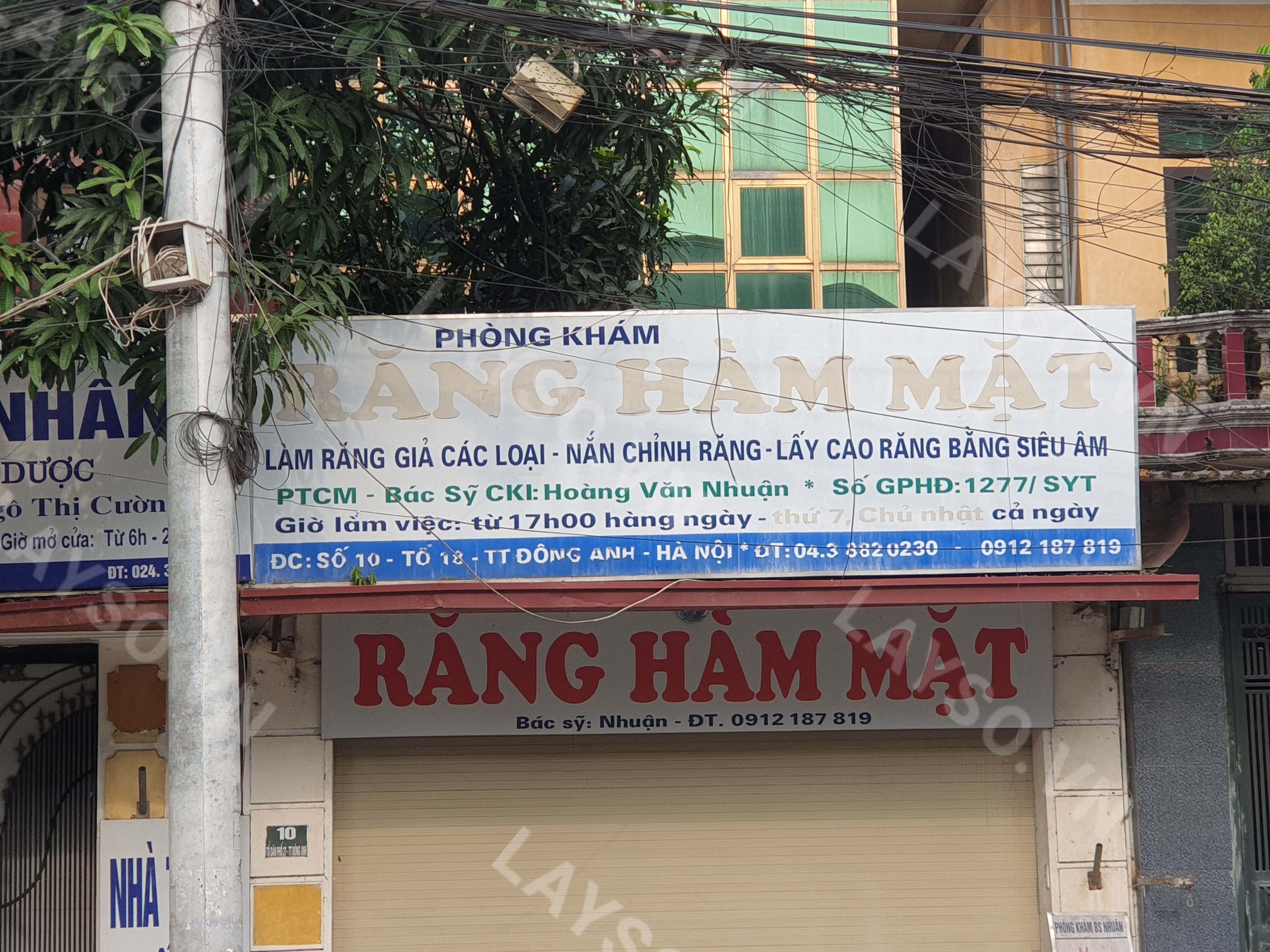 PHÒNG KHÁM RĂNG HÀM MẶT - BS. Hoàng Văn Nhuận