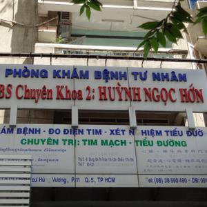Phòng khám Tim mạch & Tiểu đường- BS.CKII Huỳnh Ngọc Hớn