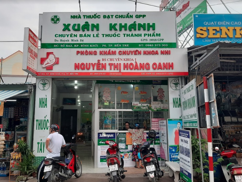 Phòng khám Nhi Khoa - BSCKI. Nguyễn Thị Hoàng Oanh