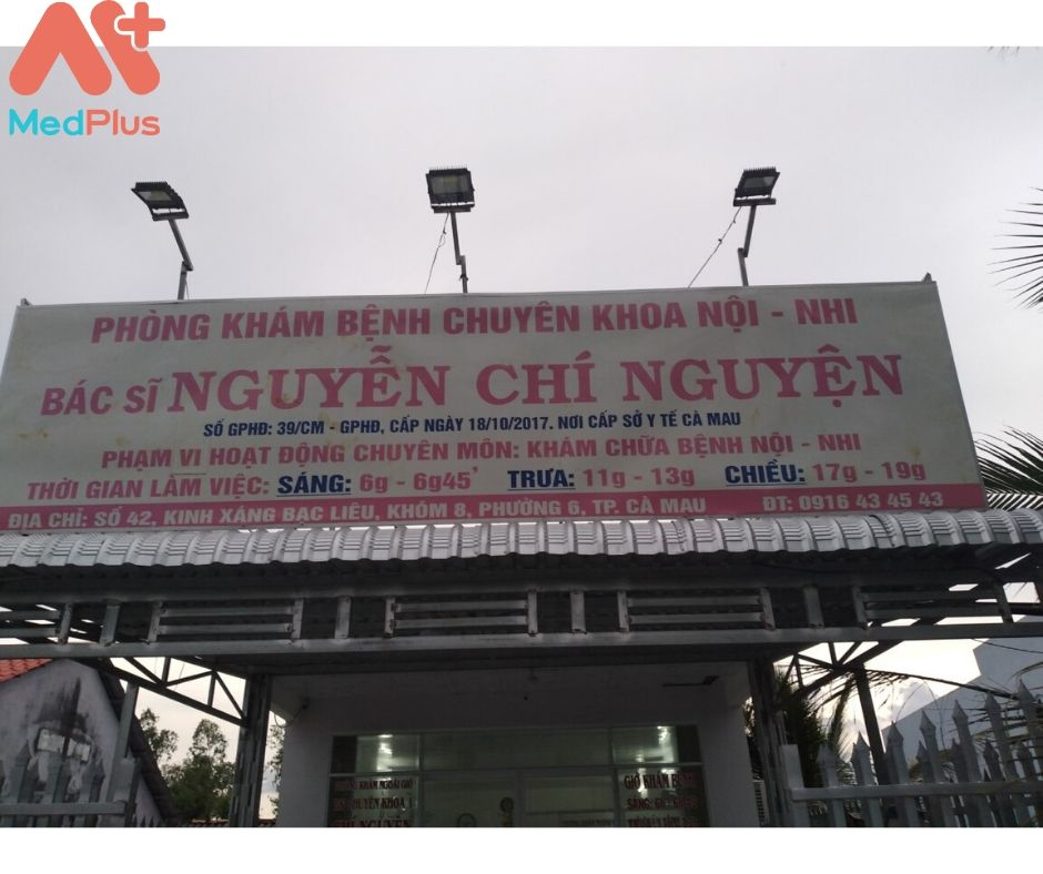 Phòng khám bệnh Nội – Nhi - BS.CKI Nguyễn Chí Nguyện