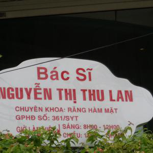 Nha khoa - BS. Nguyễn Thị Thu Lan