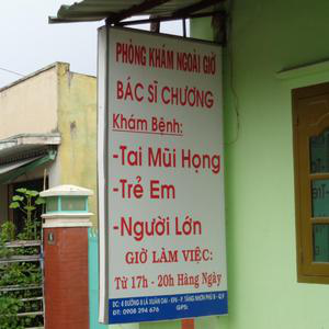 Phòng khám Tai mũi họng - BS. Chương