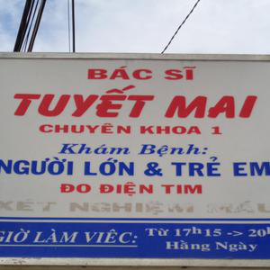 Phòng khám Nội tổng hợp - BS.CKI. Hồng Thị Tuyết Mai