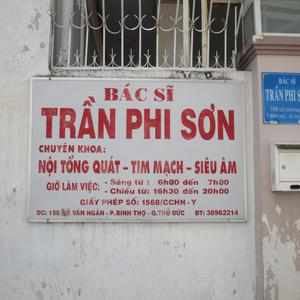 Phòng Khám Nội tổng hợp & Tim mạch - BS. Trần Phi Sơn