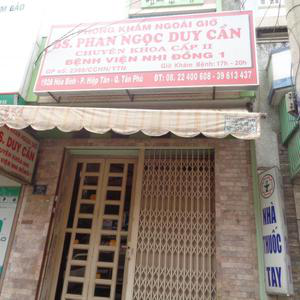 Phòng Khám Nhi khoa - BS. Phan Ngọc Duy Cần