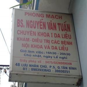 Phòng khám Da liễu - BS.CKI. Nguyễn Văn Tuấn